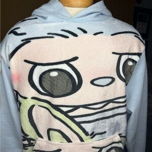 Custom One-of-a-Kind Labubu Pullover Hoodie